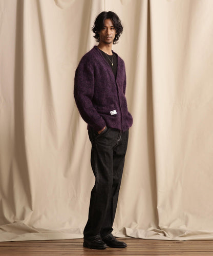MOHAIR CARDIGAN/莫哈爾羊毛針織開衫