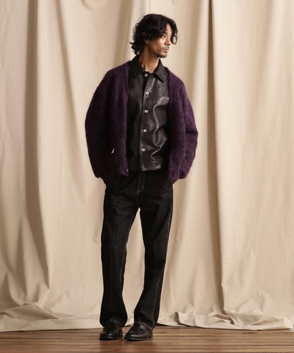 MOHAIR CARDIGAN/莫哈爾羊毛針織開衫