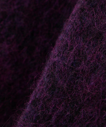 MOHAIR CARDIGAN/莫哈爾羊毛針織開衫