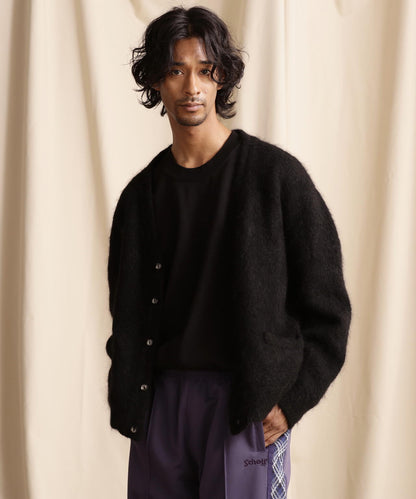 MOHAIR CARDIGAN/莫哈爾羊毛針織開衫