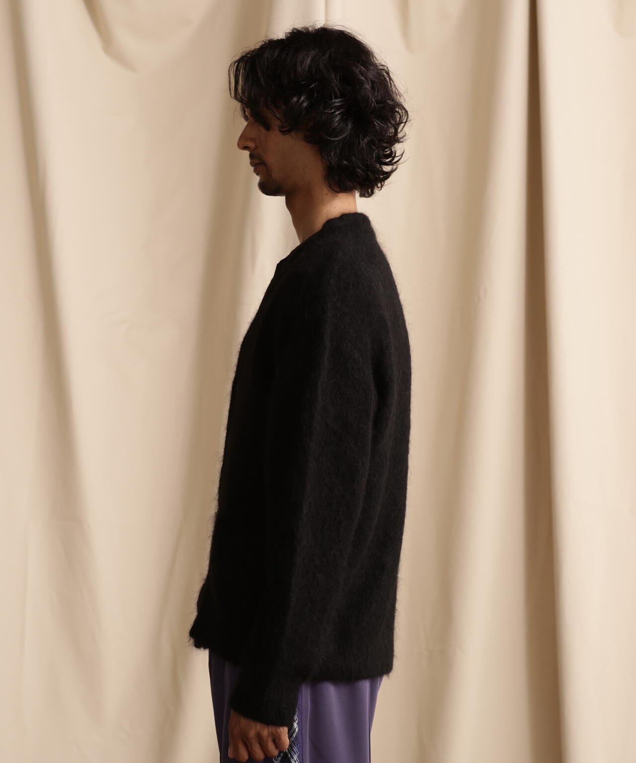 MOHAIR CARDIGAN/莫哈爾羊毛針織開衫
