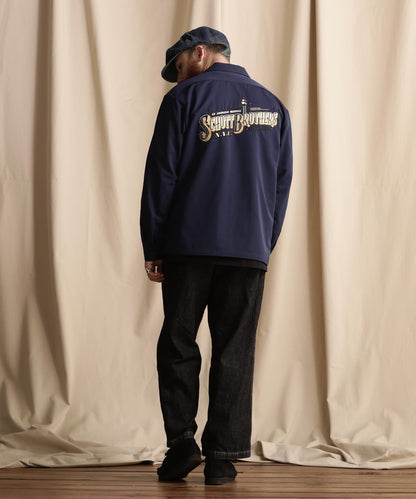 LS TC SHIRT BARBER EMB/理髮師logo刺繡 工作襯衫