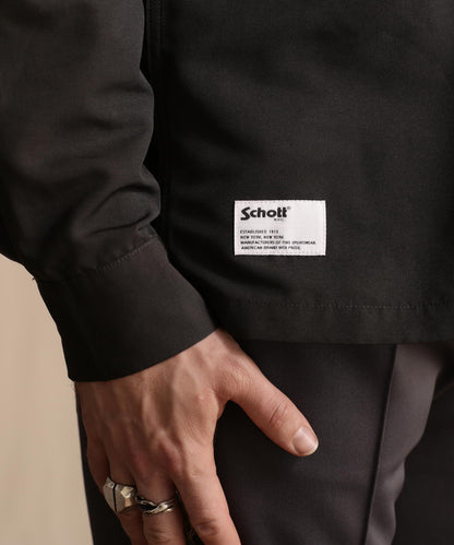 LS TC SHIRT BARBER EMB/理髮師logo刺繡 工作襯衫