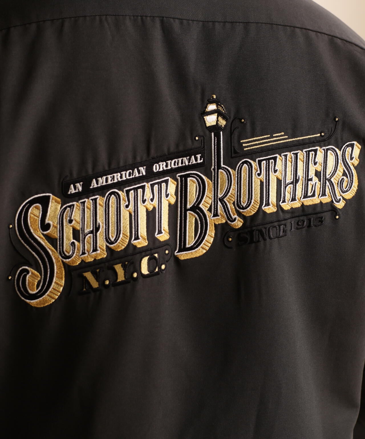 LS TC SHIRT BARBER EMB/理髮師logo刺繡 工作襯衫