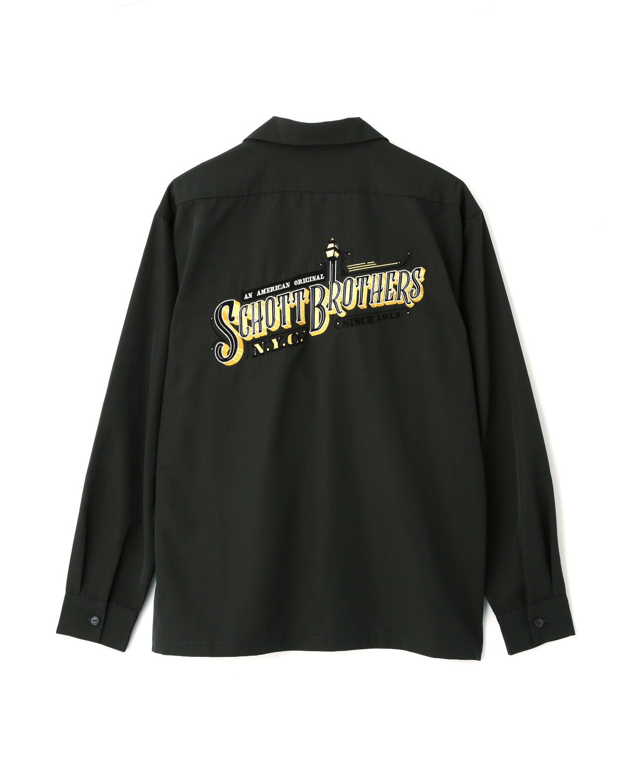 LS TC SHIRT BARBER EMB/理髮師logo刺繡 工作襯衫
