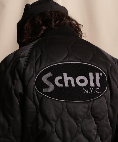 LIMITED/ONIONQUILTED JACKET OVALCHENILLE LOGO/橢圓絨標誌拼接夾克