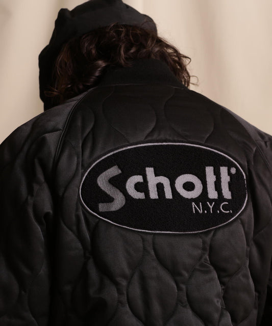 LIMITED/ONIONQUILTED JACKET OVALCHENILLE LOGO/橢圓絨標誌拼接夾克