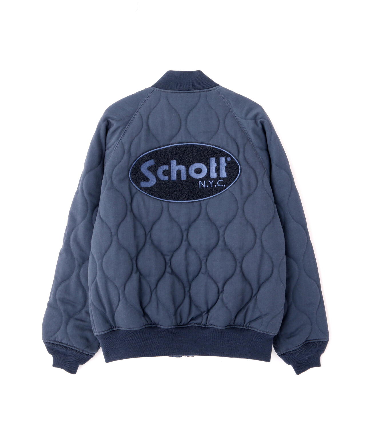 LIMITED/ONIONQUILTED JACKET OVALCHENILLE LOGO/橢圓絨標誌拼接夾克