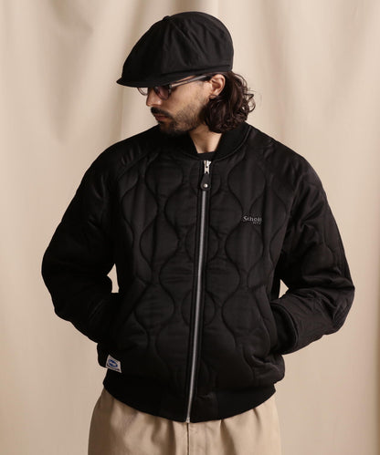 LIMITED/ONIONQUILTED JACKET OVALCHENILLE LOGO/橢圓絨標誌拼接夾克