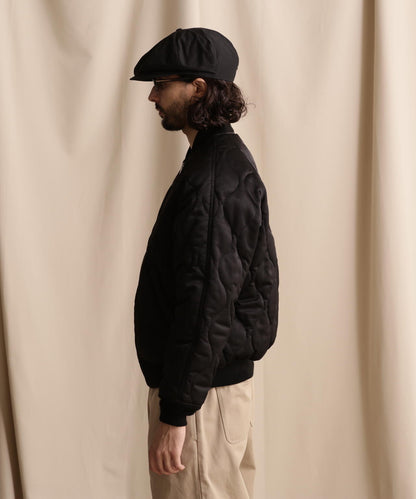 LIMITED/ONIONQUILTED JACKET OVALCHENILLE LOGO/橢圓絨標誌拼接夾克