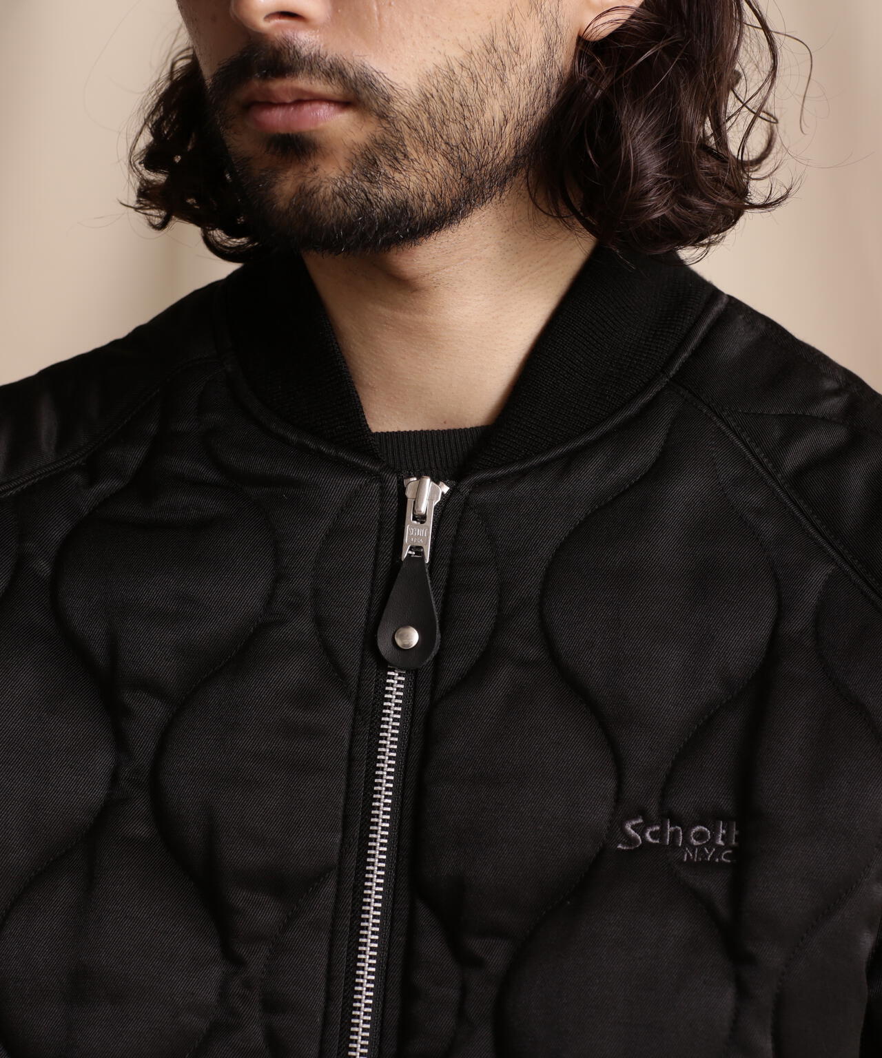 LIMITED/ONIONQUILTED JACKET OVALCHENILLE LOGO/橢圓絨標誌拼接夾克
