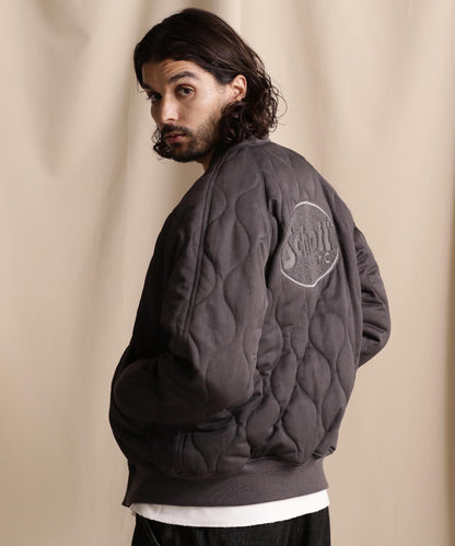 LIMITED/ONIONQUILTED JACKET OVALCHENILLE LOGO/橢圓絨標誌拼接夾克