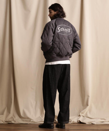 LIMITED/ONIONQUILTED JACKET OVALCHENILLE LOGO/橢圓絨標誌拼接夾克
