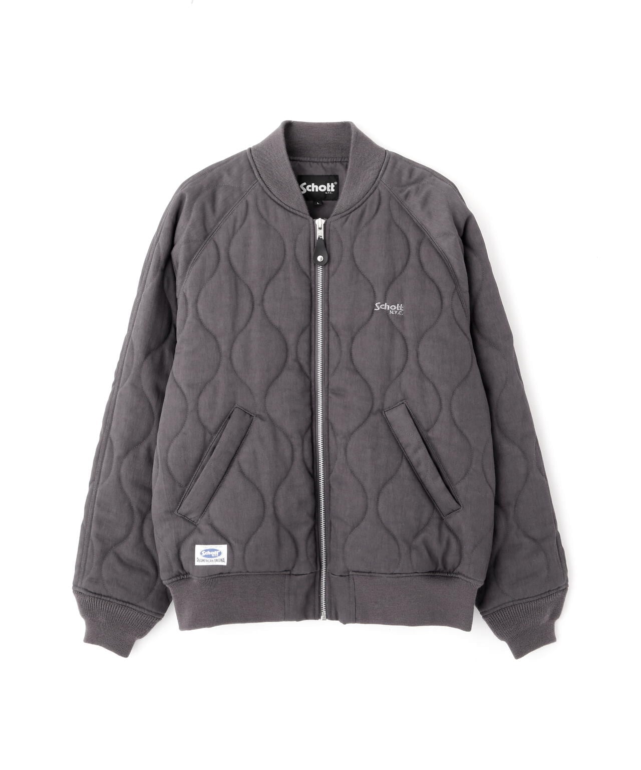 LIMITED/ONIONQUILTED JACKET OVALCHENILLE LOGO/橢圓絨標誌拼接夾克