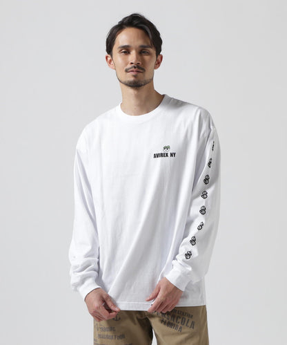 《直營店限定》DOLLARS DESIGN 長袖T恤 / AVIREX