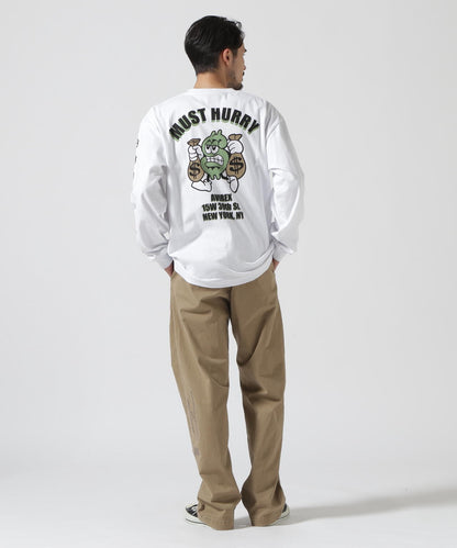 《直營店限定》DOLLARS DESIGN 長袖T恤 / AVIREX