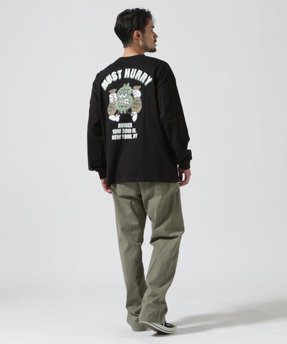 《直營店限定》DOLLARS DESIGN 長袖T恤 / AVIREX