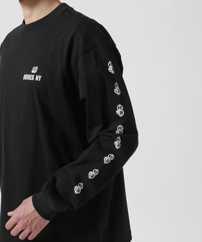 《直營店限定》DOLLARS DESIGN 長袖T恤 / AVIREX