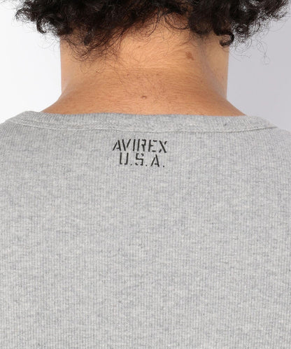 【DAILY】日常 半袖圓領 T恤/DAILY S/S CREW NECK T-SHIRT/AVIREX/阿維雷克斯