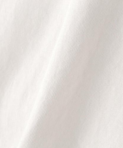 HEM LOGO PRINT T-SHIRT/拼接標誌印花T恤