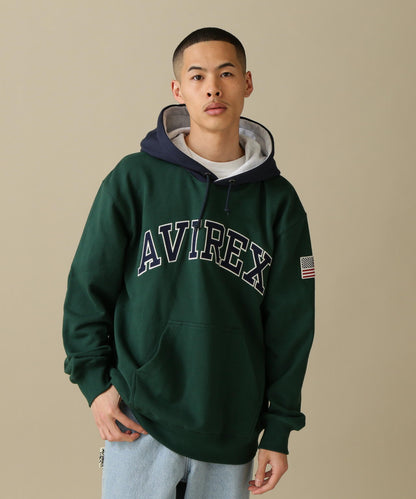 ARCH LOGO COLOR HOOD L/S PARKA/拱形標誌彩色連帽長袖連帽外套