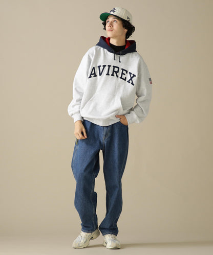 ARCH LOGO COLOR HOOD L/S PARKA/拱形標誌彩色連帽長袖連帽外套