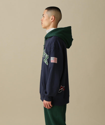 ARCH LOGO COLOR HOOD L/S PARKA/拱形標誌彩色連帽長袖連帽外套