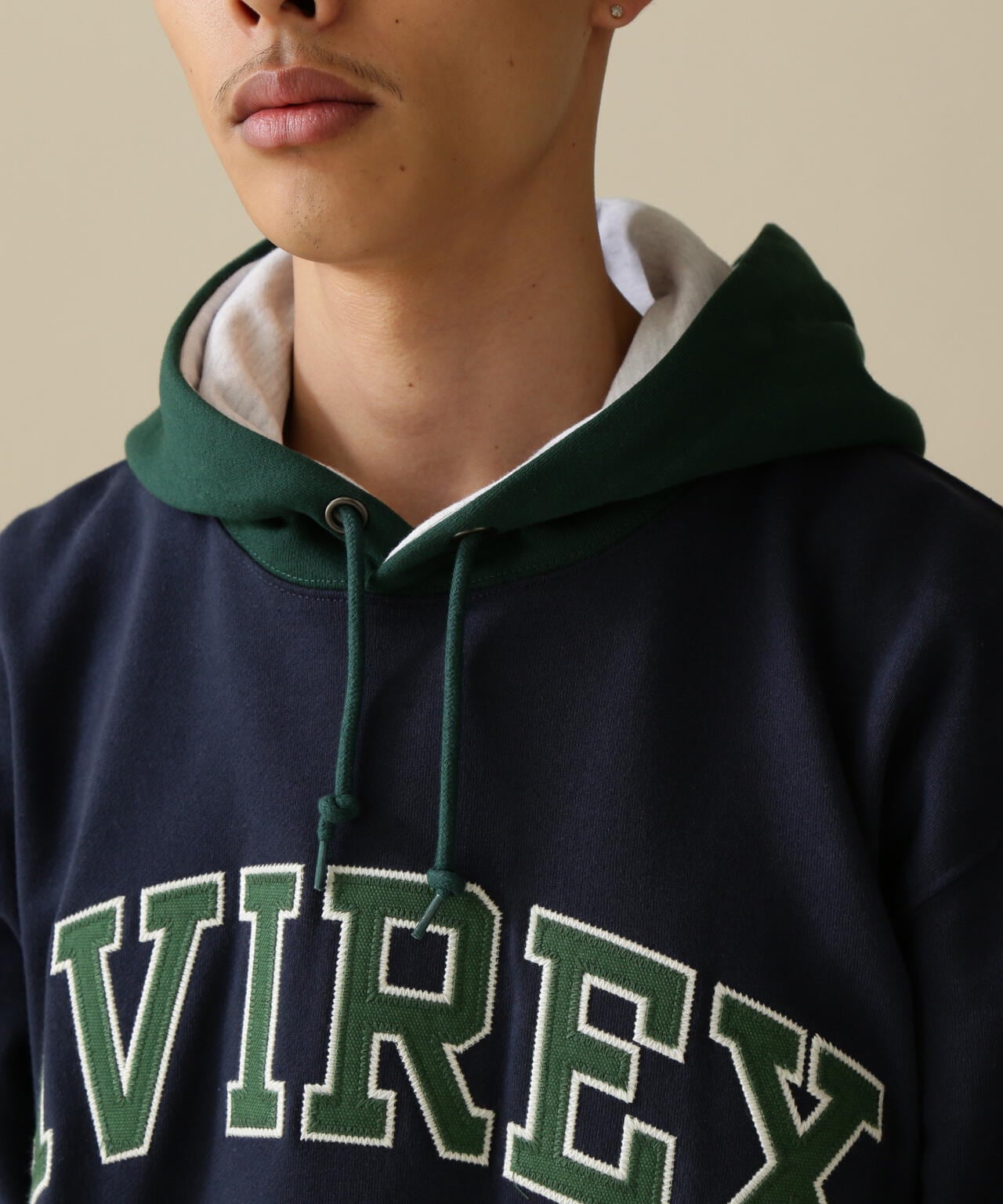 ARCH LOGO COLOR HOOD L/S PARKA/拱形標誌彩色連帽長袖連帽外套