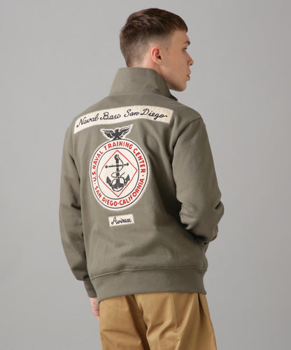 L/S STAND ZIP NAVAL PATCH / 立領拉鍊 海軍 徽章