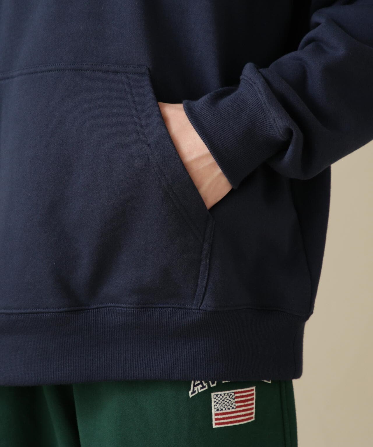 ARCH LOGO COLOR HOOD L/S PARKA/拱形標誌彩色連帽長袖連帽外套