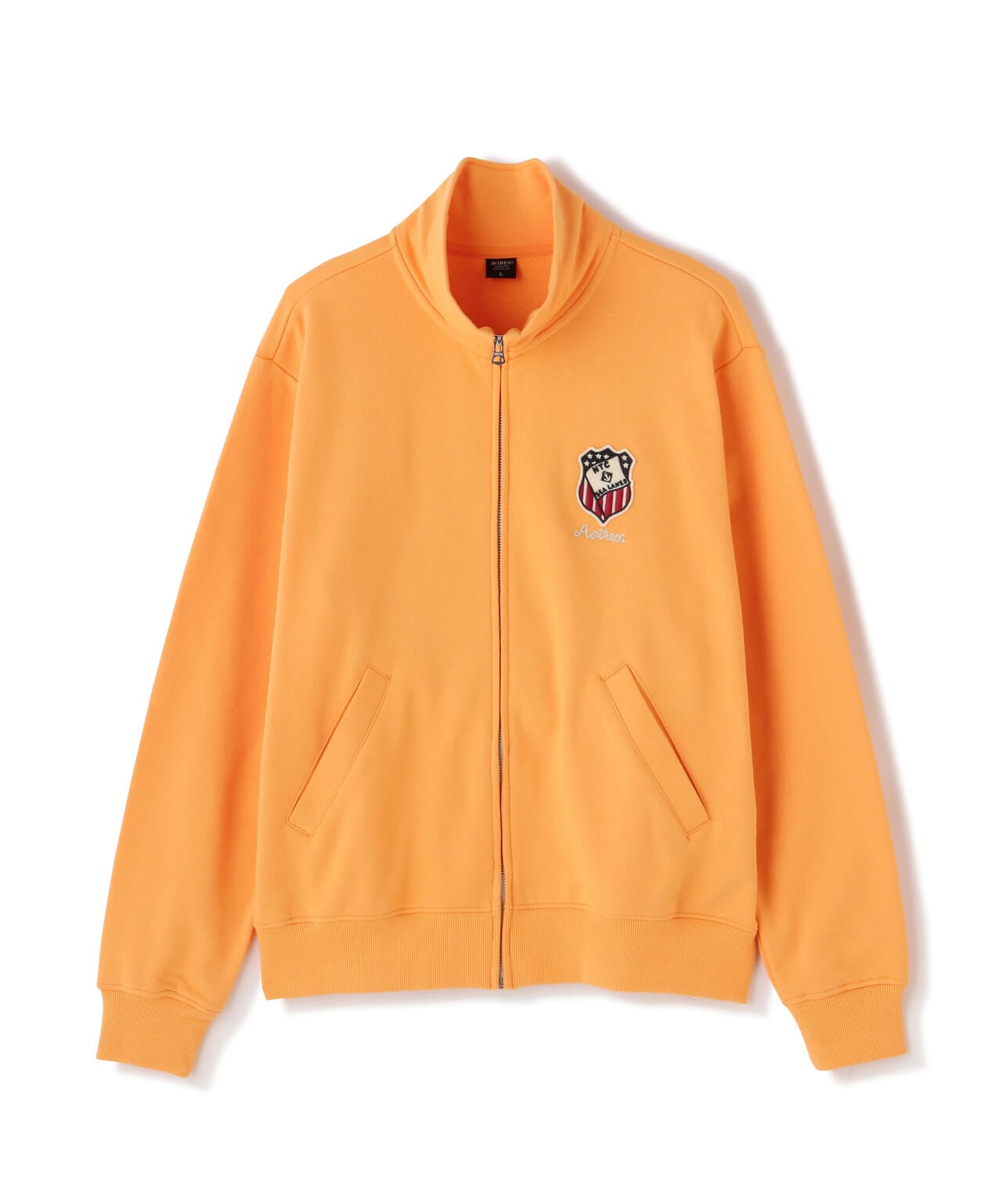 L/S STAND ZIP NAVAL PATCH / 立領拉鍊 海軍 徽章
