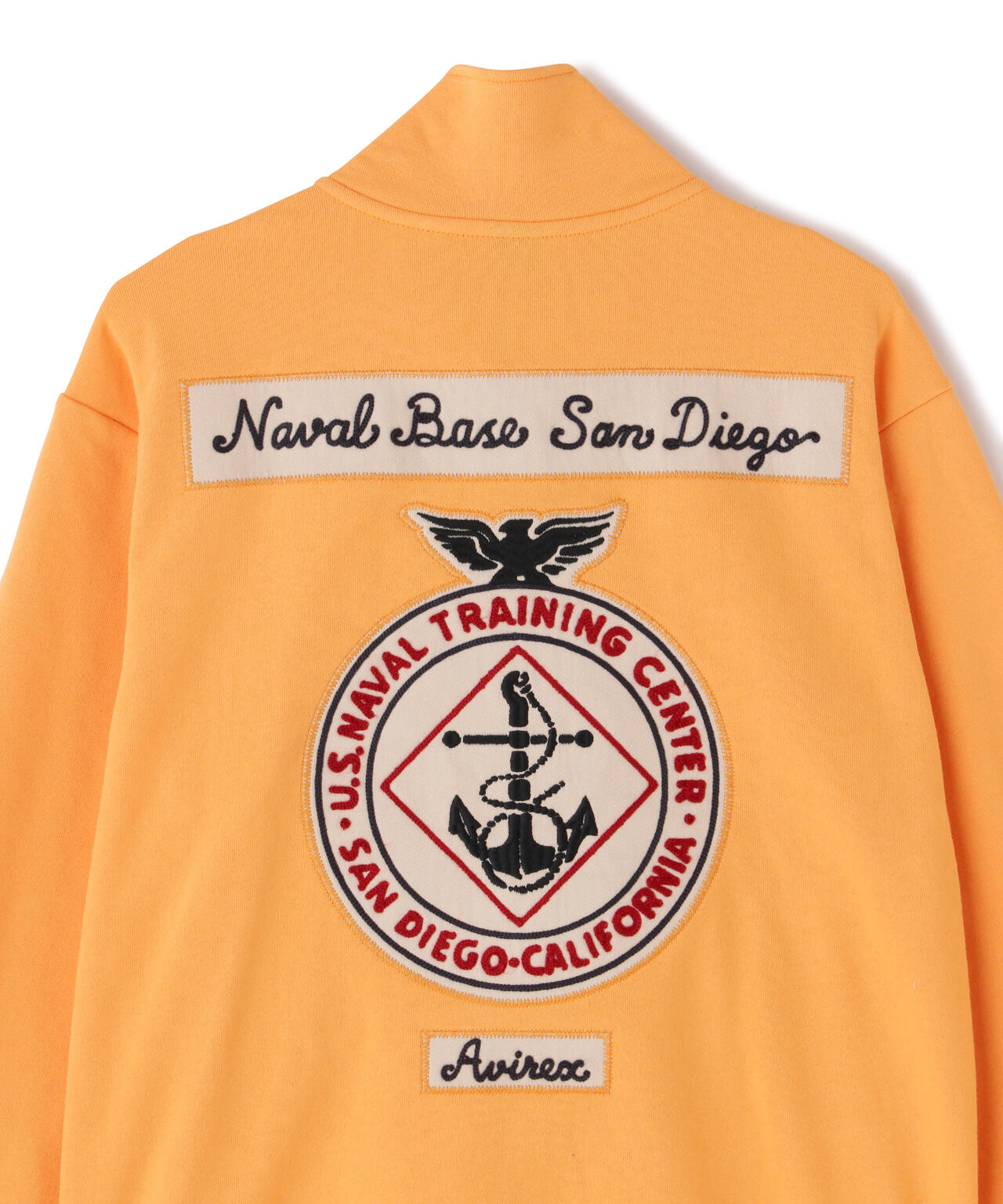 L/S STAND ZIP NAVAL PATCH / 立領拉鍊 海軍 徽章