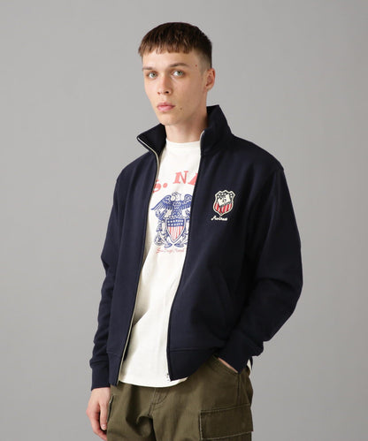 L/S STAND ZIP NAVAL PATCH / 立領拉鍊 海軍 徽章