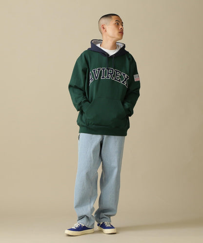 ARCH LOGO COLOR HOOD L/S PARKA/拱形標誌彩色連帽長袖連帽外套