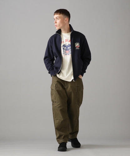 L/S STAND ZIP NAVAL PATCH / 立領拉鍊 海軍 徽章