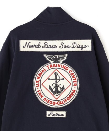 L/S STAND ZIP NAVAL PATCH / 立領拉鍊 海軍 徽章