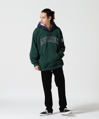 ARCH LOGO COLOR HOOD L/S PARKA/拱形標誌彩色連帽長袖連帽外套