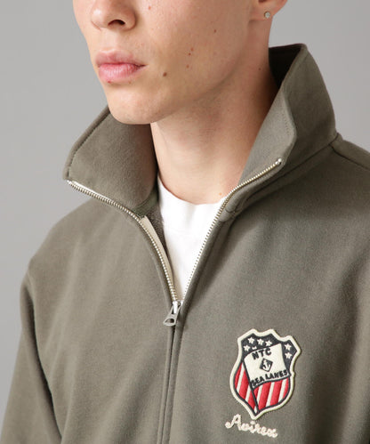 L/S STAND ZIP NAVAL PATCH / 立領拉鍊 海軍 徽章