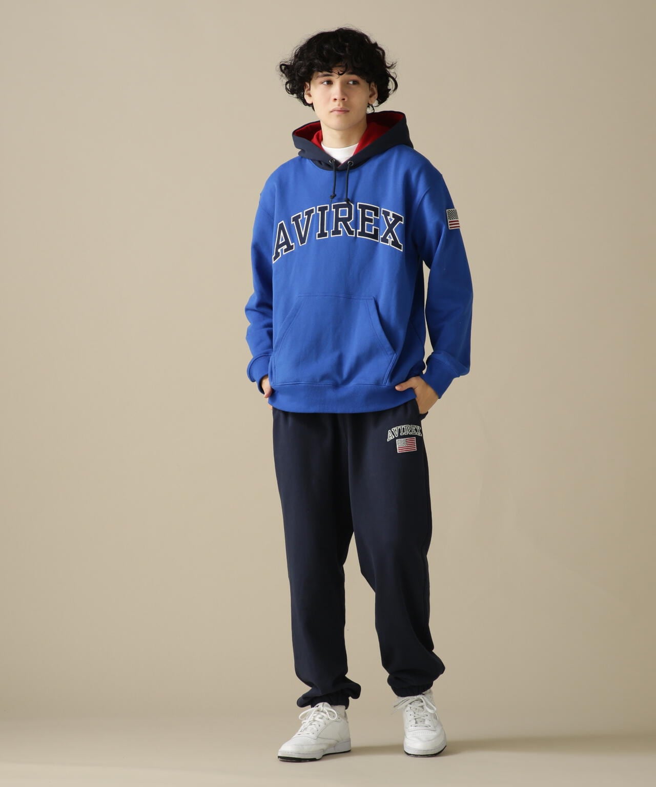 ARCH LOGO COLOR HOOD L/S PARKA/拱形標誌彩色連帽長袖連帽外套
