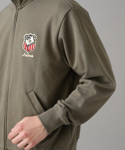 L/S STAND ZIP NAVAL PATCH / 立領拉鍊 海軍 徽章