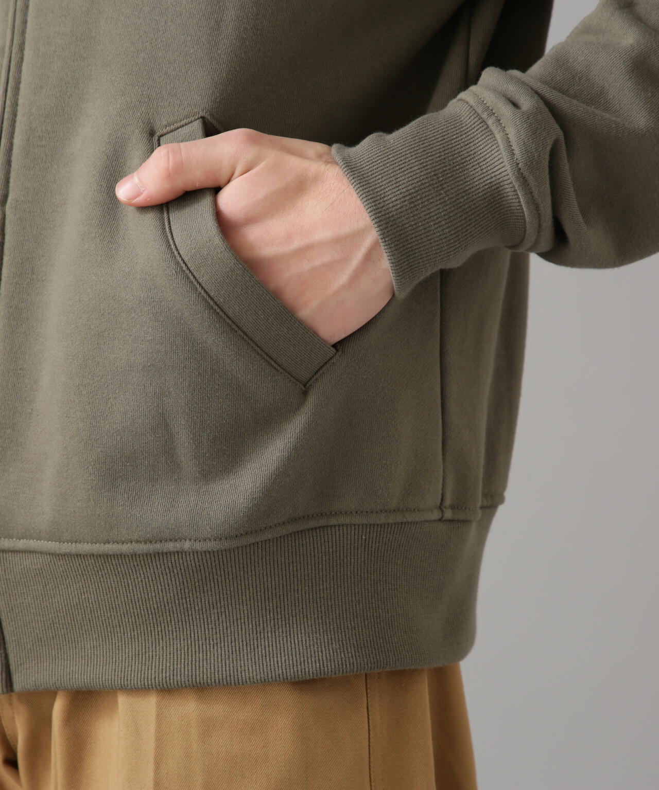 L/S STAND ZIP NAVAL PATCH / 立領拉鍊 海軍 徽章