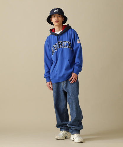 ARCH LOGO COLOR HOOD L/S PARKA/拱形標誌彩色連帽長袖連帽外套