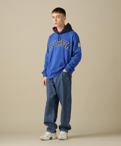 ARCH LOGO COLOR HOOD L/S PARKA/拱形標誌彩色連帽長袖連帽外套
