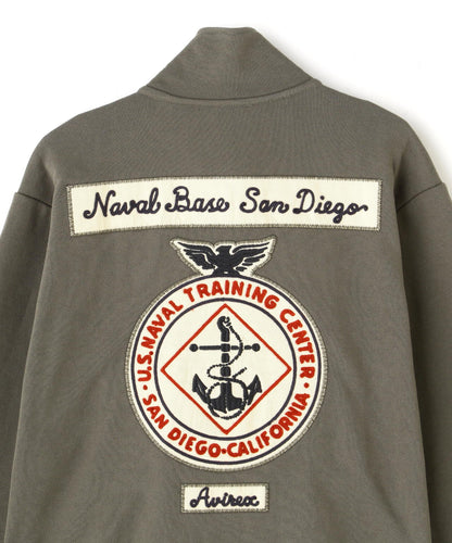 L/S STAND ZIP NAVAL PATCH / 立領拉鍊 海軍 徽章