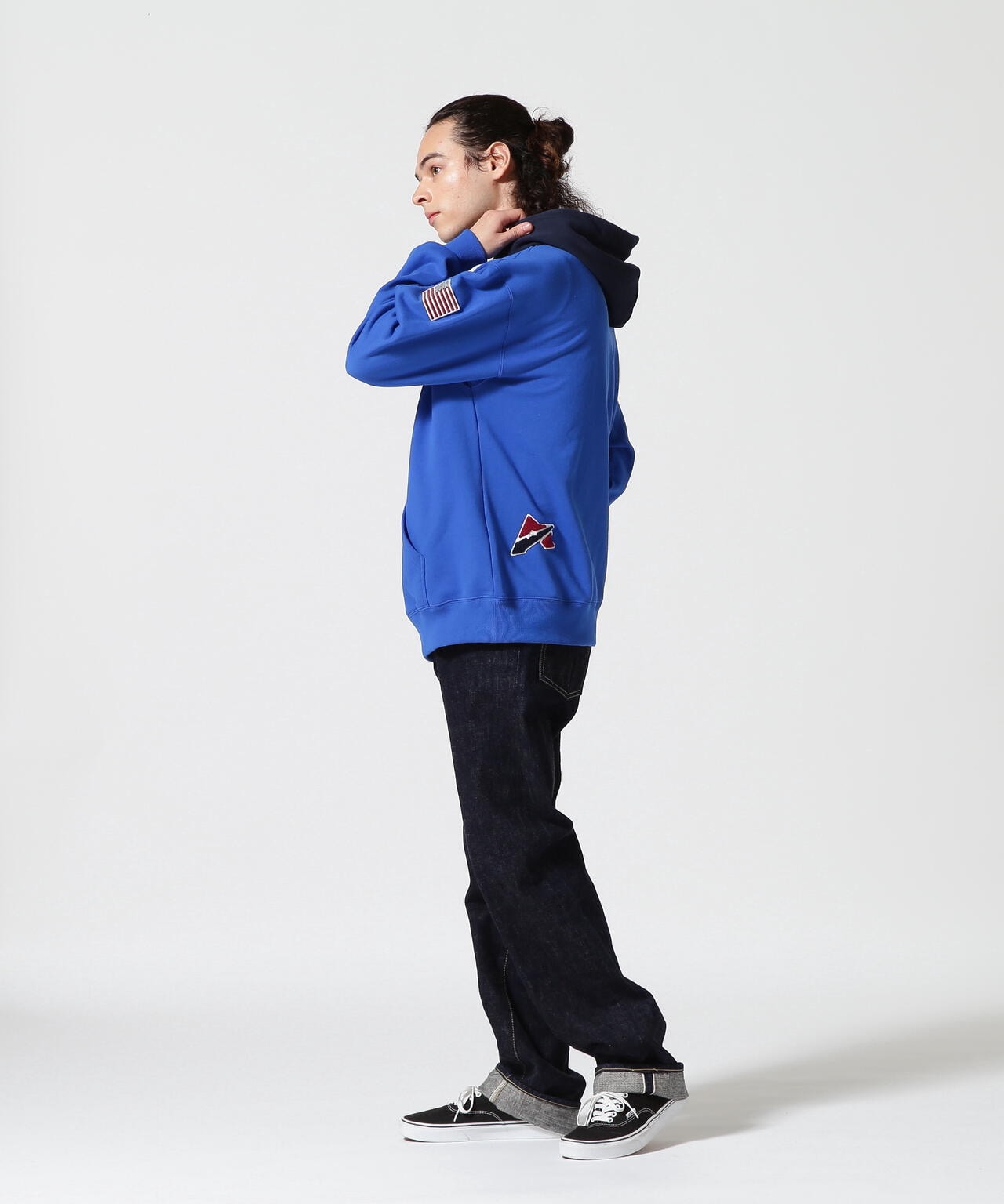 ARCH LOGO COLOR HOOD L/S PARKA/拱形標誌彩色連帽長袖連帽外套
