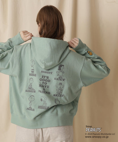 《PEANUTS×AVIREX》PULL OVER PARKA/《花生漫畫×AVIREX》套頭帽風衣