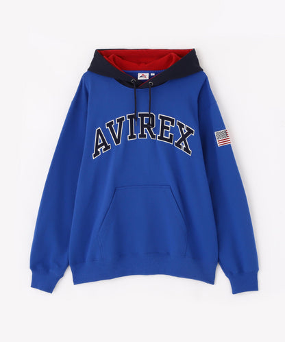 ARCH LOGO COLOR HOOD L/S PARKA/拱形標誌彩色連帽長袖連帽外套
