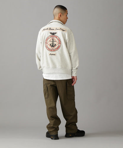 L/S STAND ZIP NAVAL PATCH / 立領拉鍊 海軍 徽章