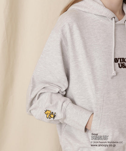 《PEANUTS×AVIREX》PULL OVER PARKA/《花生漫畫×AVIREX》套頭帽風衣