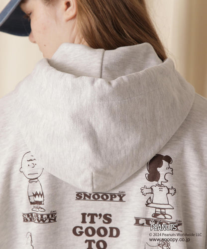 《PEANUTS×AVIREX》PULL OVER PARKA/《花生漫畫×AVIREX》套頭帽風衣